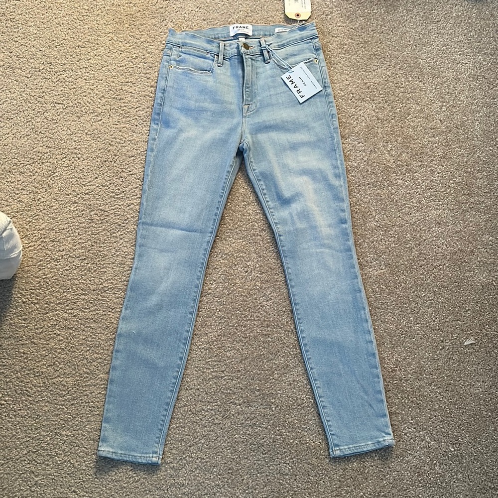 Frame Denim Le High Skinny Crop